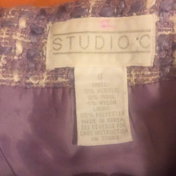 STUDIO C SKIRT SIZE 6 - Picture 2 of 2